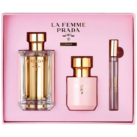 prada la femme gift set 50ml|Prada la femme perfume.